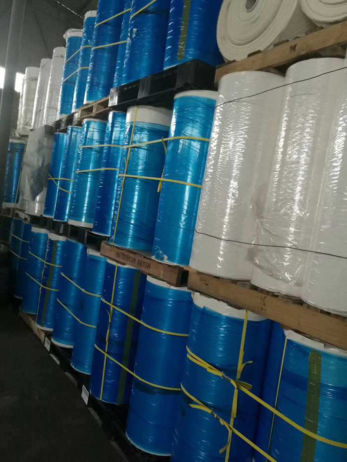 white silicon paper rolls